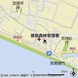 徳島県徳島市川内町鶴島228周辺の地図