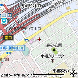 山口県山口市小郡高砂町1-7周辺の地図