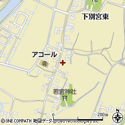 徳島県徳島市川内町下別宮西42周辺の地図