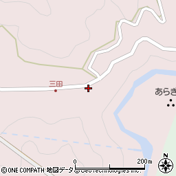 和歌山県有田郡有田川町三田448周辺の地図