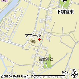 徳島県徳島市川内町下別宮西47周辺の地図