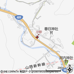 山口県周南市小畑874-1周辺の地図