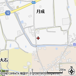 徳島県阿波市土成町水田月成78周辺の地図