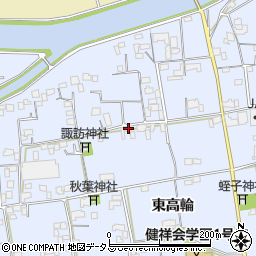 徳島県徳島市国府町東高輪291周辺の地図