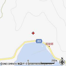 広島県呉市倉橋町尾曽郷周辺の地図
