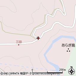 和歌山県有田郡有田川町三田376周辺の地図
