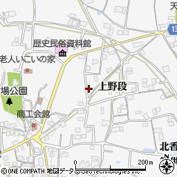 徳島県阿波市市場町市場上野段260周辺の地図