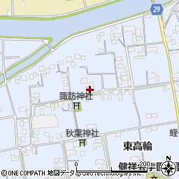 徳島県徳島市国府町東高輪280周辺の地図