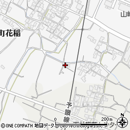 香川県観音寺市大野原町花稲984周辺の地図