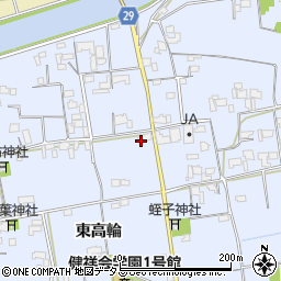 徳島県徳島市国府町東高輪296周辺の地図