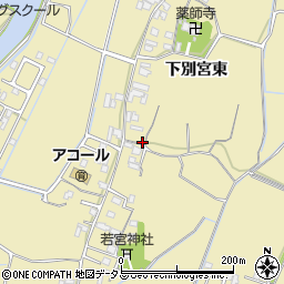 徳島県徳島市川内町下別宮西152周辺の地図