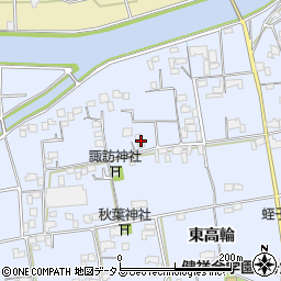 徳島県徳島市国府町東高輪257周辺の地図