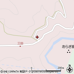 和歌山県有田郡有田川町三田375周辺の地図