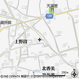 徳島県阿波市市場町市場上野段295周辺の地図