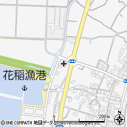 香川県観音寺市大野原町花稲433周辺の地図