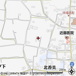 徳島県阿波市市場町市場町筋480周辺の地図