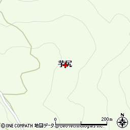 徳島県美馬市脇町芋尻周辺の地図