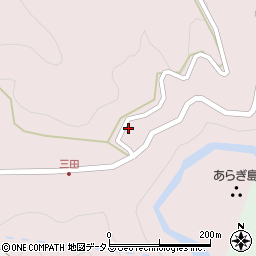 和歌山県有田郡有田川町三田372周辺の地図