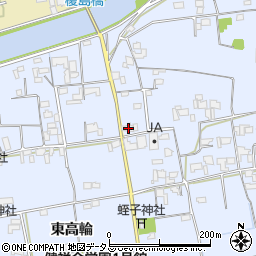 徳島県徳島市国府町東高輪205周辺の地図