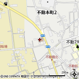 徳島市不動　コミュニティ協議会周辺の地図