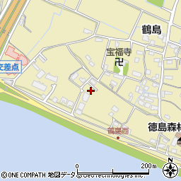 徳島県徳島市川内町鶴島192周辺の地図