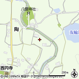 百々谷川周辺の地図