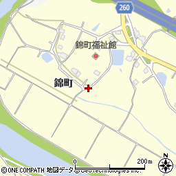 山口県下関市吉田錦町周辺の地図