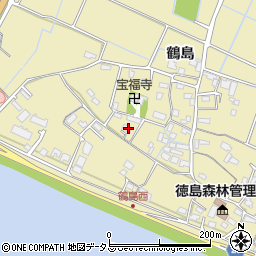 徳島県徳島市川内町鶴島267周辺の地図