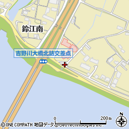 徳島県徳島市川内町鶴島173周辺の地図