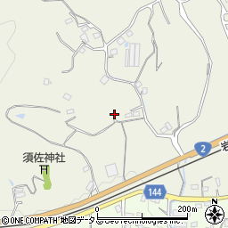 山口県岩国市玖珂町千束周辺の地図