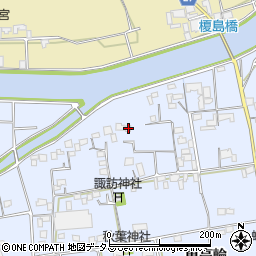 徳島県徳島市国府町東高輪272周辺の地図