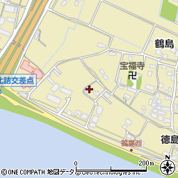 徳島県徳島市川内町鶴島272周辺の地図