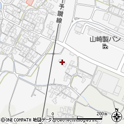 香川県観音寺市大野原町花稲947周辺の地図