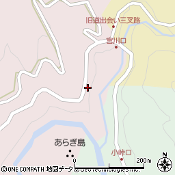 和歌山県有田郡有田川町三田182周辺の地図