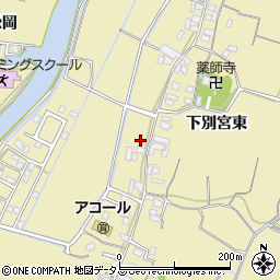 徳島県徳島市川内町下別宮西65周辺の地図