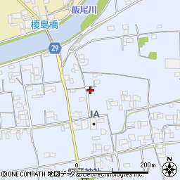 徳島県徳島市国府町東高輪196周辺の地図
