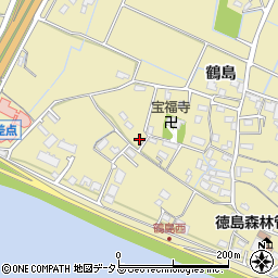 徳島県徳島市川内町鶴島269周辺の地図