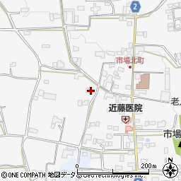 徳島県阿波市市場町市場町筋491周辺の地図