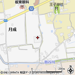 徳島県阿波市土成町水田月成17周辺の地図