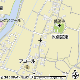 徳島県徳島市川内町下別宮西72周辺の地図