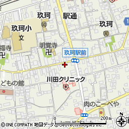 まがき京染店周辺の地図