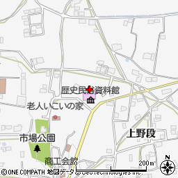 徳島県阿波市市場町市場上野段232周辺の地図