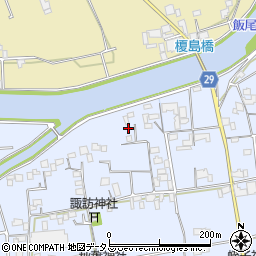 徳島県徳島市国府町東高輪263-1周辺の地図