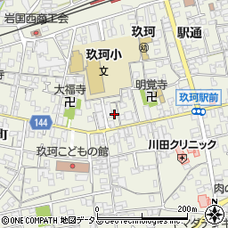 果子乃季玖珂店周辺の地図