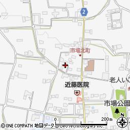 徳島県阿波市市場町市場町筋259周辺の地図