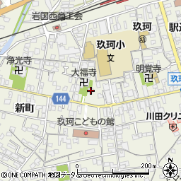 山口県岩国市玖珂町6004-2周辺の地図