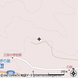 和歌山県有田郡有田川町三田512周辺の地図