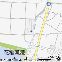 香川県観音寺市大野原町花稲1733周辺の地図