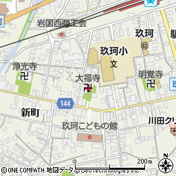大福寺周辺の地図