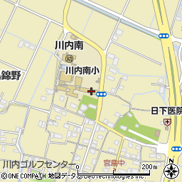 徳島県徳島市川内町宮島本浦5周辺の地図